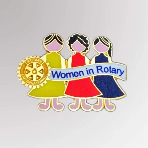 Woman in Rotary kleur