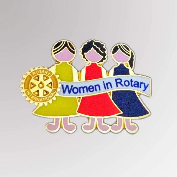 Woman in Rotary kleur